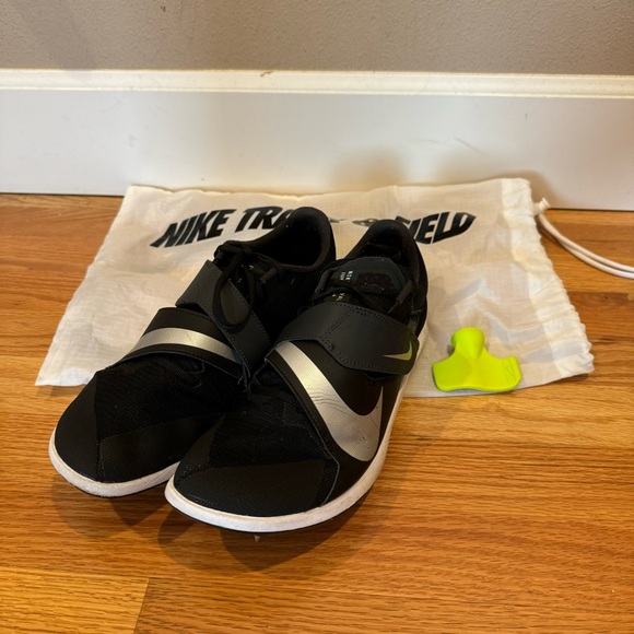 Nike Rival Jump Track & Field Jumping Spikes Black Pole Vault-9 - Picture 1 of 12